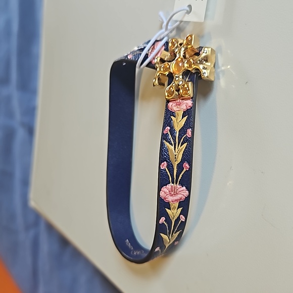 🛑TORY BURCH Roxanne Leather Bracelet - Picture 2 of 6